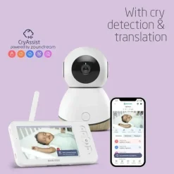 Maxi-Cosi - Veja o monitor de bebê Pro 360 com CryAssist™ AI Cry Translation