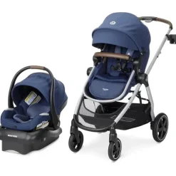 Maxi-Cosi - Zelia 2 Luxe 5 em 1 Modular Travel System, New Hope Navy