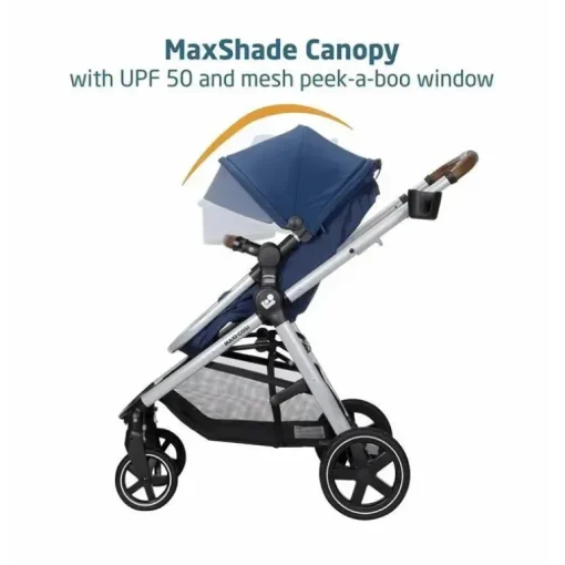 Maxi-Cosi - Zelia 2 Luxe 5 em 1 Modular Travel System, New Hope Navy