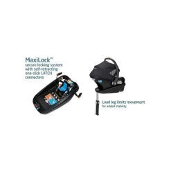 Maxi-Cosi - Zelia Luxe + Travel System, Arctic Frost