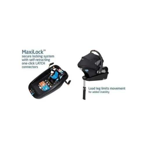 Maxi-Cosi - Zelia Luxe + Travel System, Arctic Frost