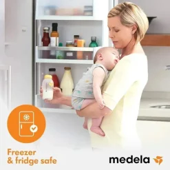 Medela - 6 unidades de frascos para coleta e armazenamento de leite materno