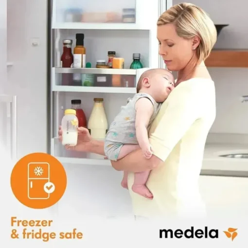 Medela - 6 unidades de frascos para coleta e armazenamento de leite materno