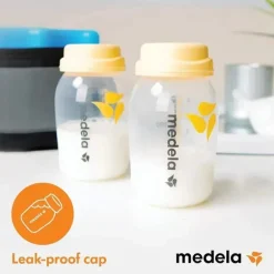 Medela - 6 unidades de frascos para coleta e armazenamento de leite materno