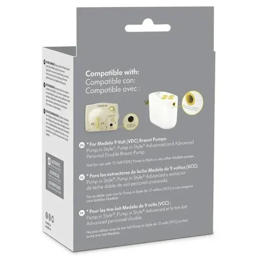 Medela - Bomba com estilo com adaptador de energia MaxFlow (peça sobressalente)