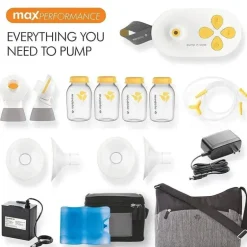 Medela - Bomba Tira Leite In Style com MaxFlow Dupla Elétrica