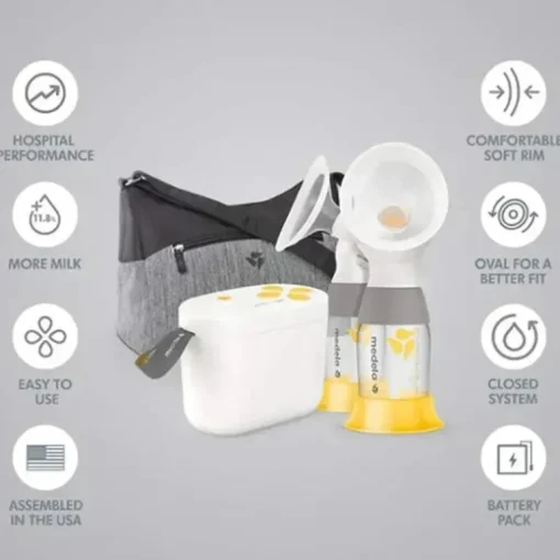 Medela - Bomba Tira Leite In Style com MaxFlow Dupla Elétrica