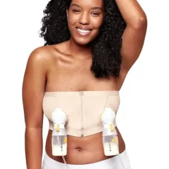 Medela - Bustier de bombeamento mãos-livres, Chai