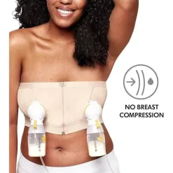 Medela - Bustier de bombeamento mãos-livres, Chai