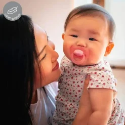 Medela - chupeta de bebê 2 unidades, verde jade e cinza calmo