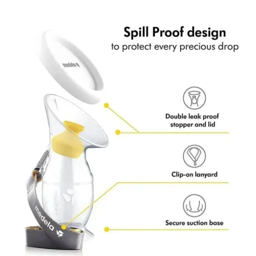 Medela - Coletor de Leite Materno de Silicone