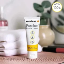 Medela - Creme para mamilos de lanolina Purelan para amamentação 1,3 onças
