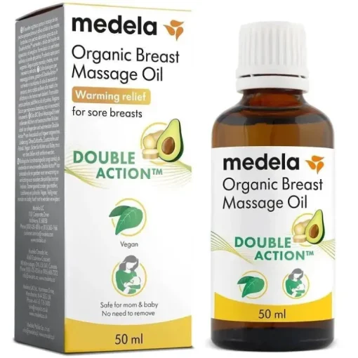 Medela - óleo orgânico de massagem mamária para mães que amamentam