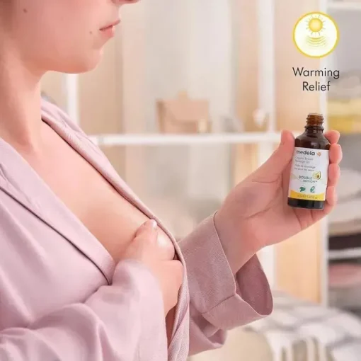 Medela - óleo orgânico de massagem mamária para mães que amamentam