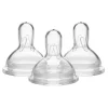 Medela - 3Pk Mamilos de Fluxo Médio com Base Larga
