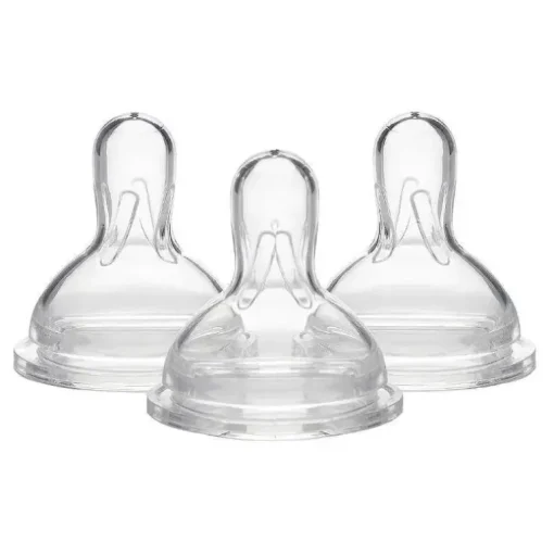 Medela - 3Pk Mamilos de Fluxo Médio com Base Larga