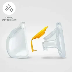 Medela - 2Pk mãos livres em copos de coleta de sutiã bomba tira leite
