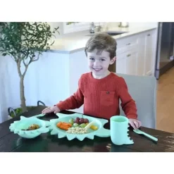 Melii - Conjunto de refeições para alimentação de celulose 5Pk, dinossauro