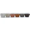 Melii - 6Pk Snap Containers e Go Pods, neutros, 2 onças