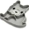 Melii - placa de sucção de silicone dividida, Bulldog