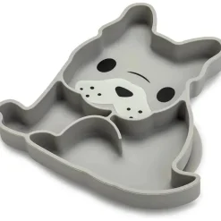 Melii - placa de sucção de silicone dividida, Bulldog