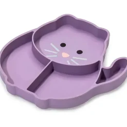 Melii - placa de sucção de silicone dividida, Cat