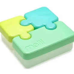 Melii - Quebra-cabeça de Menta Bento Box Armazenamento de Alimentos
