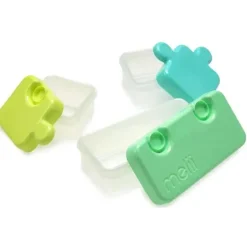 Melii - Quebra-cabeça de Menta Bento Box Armazenamento de Alimentos