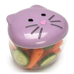 Melii - Recipiente de lanche para bulldog e gato 2 unidades