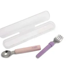 Melii - Rosa &amp; Roxo Spork On The Go