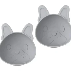 Melii - Ventosas de silicone, 10,1 onças, 2 unidades, Bulldog