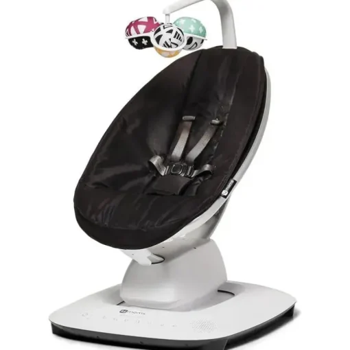 4 mães - balanço de bebê MamaRoo Multi-Motion, preto