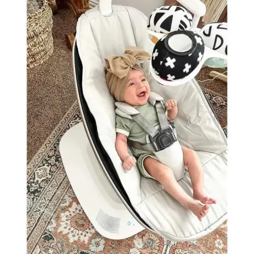 4 mães - balanço de bebê MamaRoo Multi-Motion, cinza