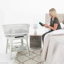 4 mães - Berço Mamaroo Sleep com Bluethooth e Motion
