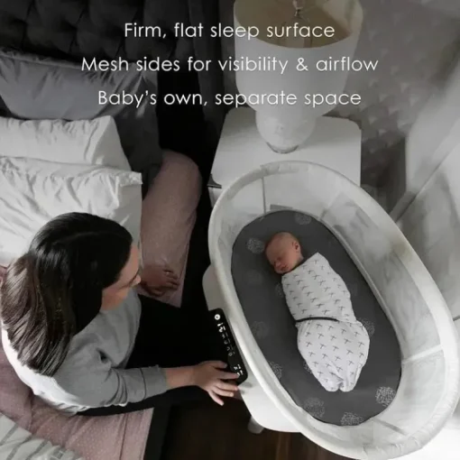 4 mães - Berço Mamaroo Sleep com Bluethooth e Motion