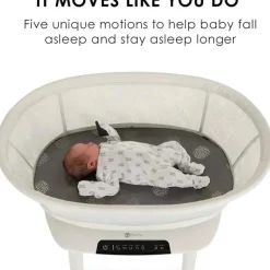 4 mães - Berço Mamaroo Sleep com Bluethooth e Motion