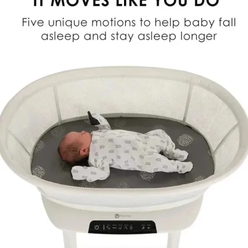 4 mães - Berço Mamaroo Sleep com Bluethooth e Motion