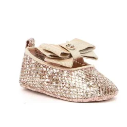 Michael Kors - Baby Day Rose Gold - Sapatilhas de berço de balé