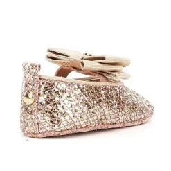 Michael Kors - Baby Day Rose Gold - Sapatilhas de berço de balé