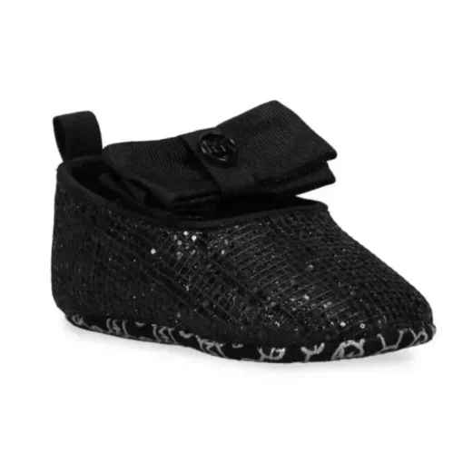 Michael Kors Baby - Girl Day Flats, Black Shimmer