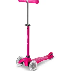 Micro Kickboard - rodas LED Mini2Grow, scooter 4 em 1, para crianças de 1 a 6 anos, rosa
