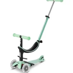 Micro Kickboard - Rodas LED Mini2Grow, Scooter 4 em 1, para crianças de 1 a 6 anos, Menta