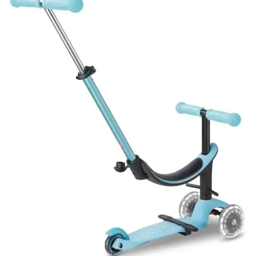 Micro Kickboard - rodas LED Mini2Grow, scooter 4 em 1, para crianças de 1 a 6 anos, azul