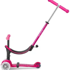 Micro Kickboard - rodas LED Mini2Grow, scooter 4 em 1, para crianças de 1 a 6 anos, rosa