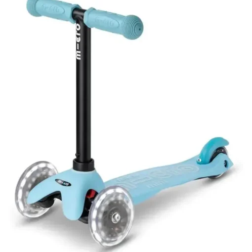 Micro Kickboard - rodas LED Mini2Grow, scooter 4 em 1, para crianças de 1 a 6 anos, azul