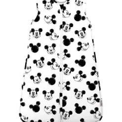 Milk Snob – Saco de dormir para bebês da Disney, saco de dormir sem mangas e cobertor com zíper vestível, Mickey