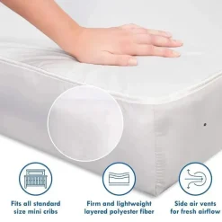 Million Dollar Baby - Colchão de berço DaVinci Complete Slumber MINI