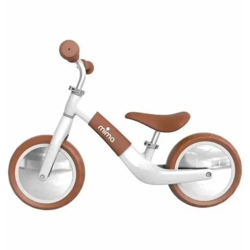 Mima - Bicicleta Zoom Balance, Branca/Camelo
