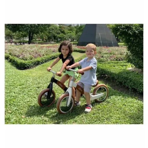 Mima - Bicicleta Zoom Balance, Branca/Camelo