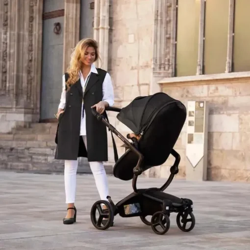 Mima - Xari Max Stroller Chassis Preto/Caixa de Assento Preta/Pack Inicial Preto